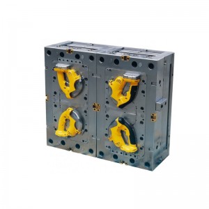 Двойная цветная литьевая форма для ручки