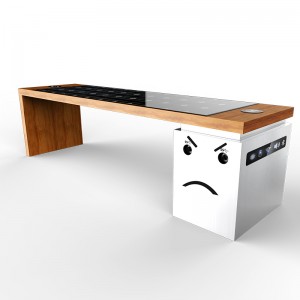 Solar Smart Bench Поставщик в Китае Производитель высокого качества