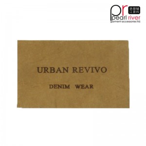 кожа мода красочный большое количество стикер hangtag