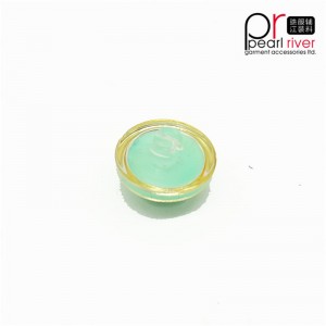 Логотип Круглый Гравюра Смола Шить Кнопки