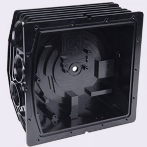 Агрегат CNC подвергая механической обработке алюминиевый разделяет приспособление телекоммуникаций подгоняло гостеприимсво OEM /...