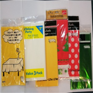 54x108 ПВХ одноразовые партии скатерть сплошной цвет квадратной и круглой формы украшения дома крышка стола