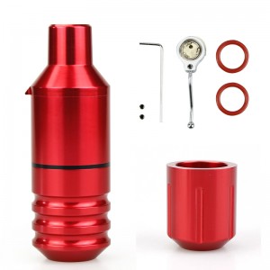 Tattoo Pen Short Pen Machine, немецкая татуировочная машина Faulhaber Motor, с 2 головками, интерфейс DCТату-пушки от Beauty \u0026 Health