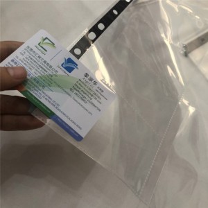 Большая прозрачная визитная карточка Protector Pages