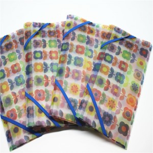 Папка-папка из пластика PP с резинкой