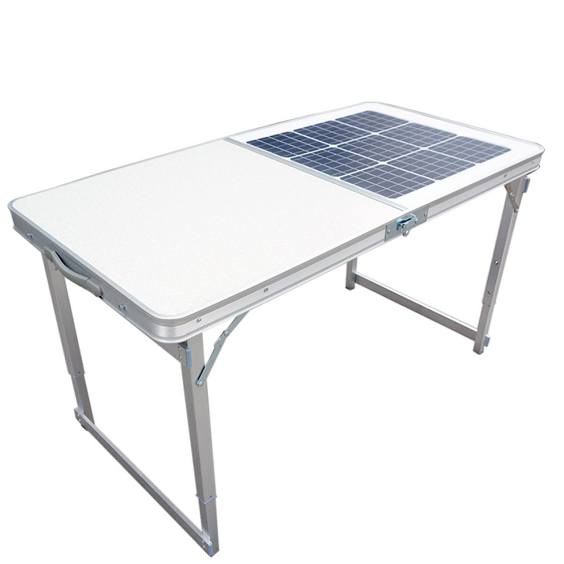 Портативный складной солнечный стол для зарядки сделки на открытом воздухе кухня складной рабочий стол