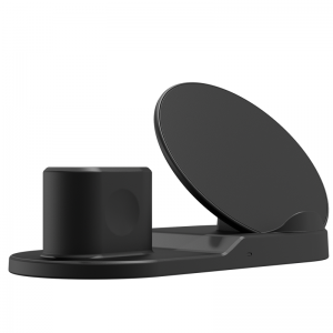 KPS-9302HC 3in1 ци быстро 10W смартфон часы наушники настольное беспроводное зарядное устройство