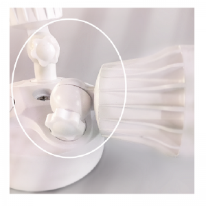 Светодиодный наружный прожектор с датчиком движения, 30 Вт, 3 головки, белый, с подсветкой