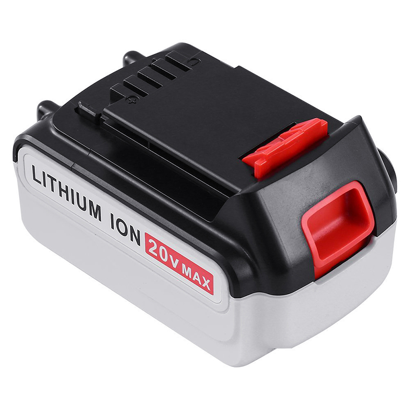 Сменные аккумуляторные батареи Li-ion 20 В 4000 мАч для Black u0026 Decker LB20, LBX20, LBX4020, LB2X4020 Аккумуляторные инструменты