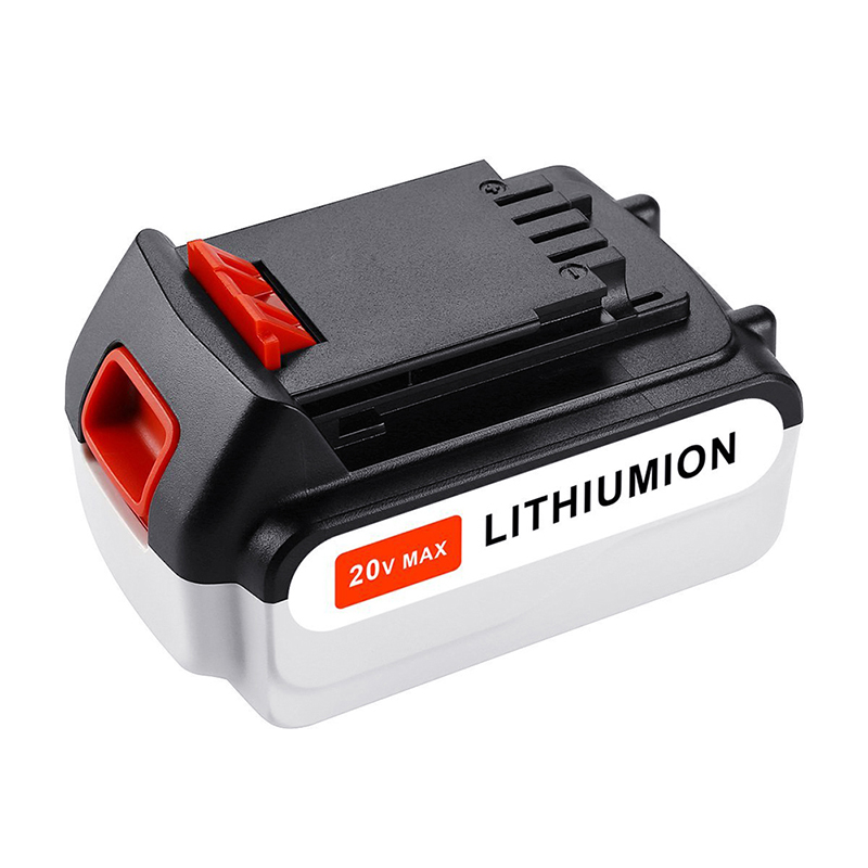 Для Black u0026 Decker LB20, LBX20, LBX4020, LB2X4020 Аккумуляторы для инструментов Сменный литий-ионный аккумулятор 20 В, 6000 мАч