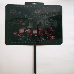 Пользовательские печати наружного использования Двор Знак Пластиковый лист Праздничные украшения