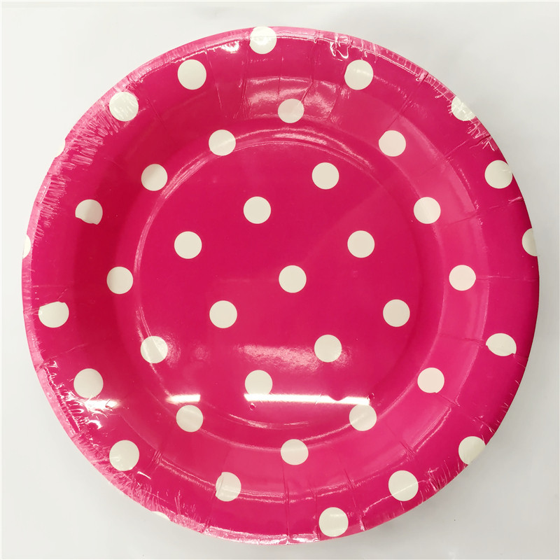 Одноразовая пластиковая посуда для вечеринки по случаю дня рождения