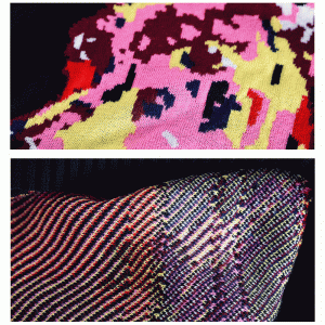 Последняя осень-зима с длинным рукавом волк жаккардовые женские топы пуловер свитер