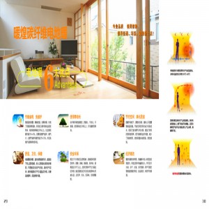 Подогрев пола из углеродного волокна