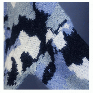 2019 Новая осень-зима корейского стиля свободные контрастные цвета свитер рубашка