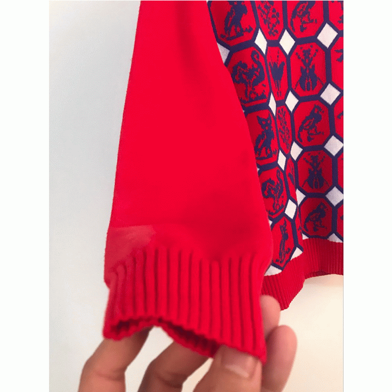 Пользовательские зимние толстые верхние ткани животных жаккардовые женские вязаные свитера