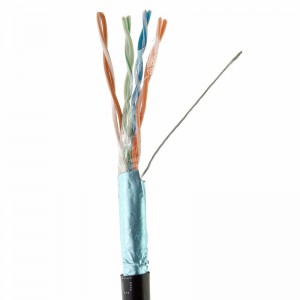 Кабель Ethernet, экранированный кабель CAT5E (FTP) загружен