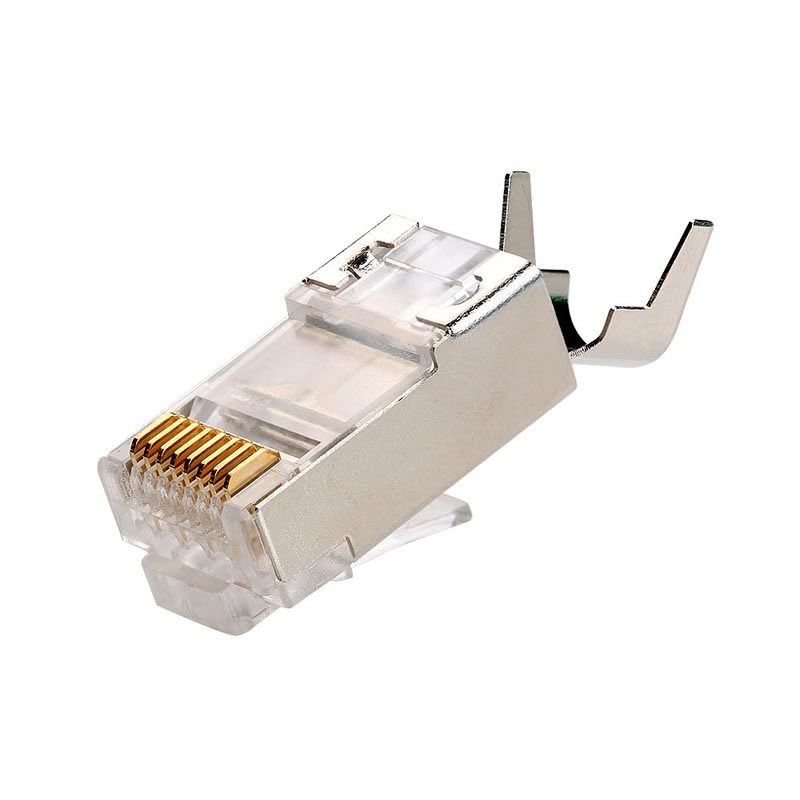 Разъем RJ45 CAT7 Обжимной Ethernet Разъем STP Модульный