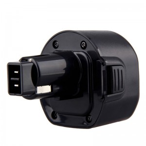 Сменные аккумуляторные батареи Ni-Mh 9,6 В 2000 мАч для Dewalt DE9062, DW9061, DW9062