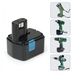 Лучшая покупка Ni-Cd 14,4 В 1500 мАч Замена батарей Аккумуляторная дрель для Hitach EB14H, EB1424, EW1414