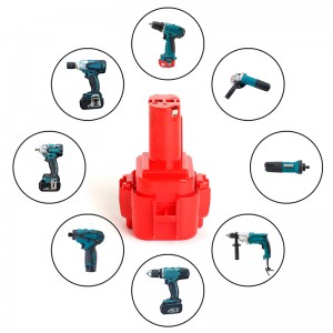 9102, 193977-7, 192595-8 9,6 В 2000 мАч Ni-Mh аккумулятор для Makita Power Tool