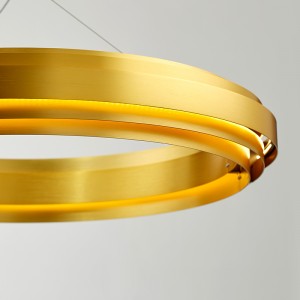 Северный Современный Минималистский Круглый Дизайн Home Hotel LED Люстра Km2141