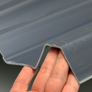 T1000 черный высокий пик ASA ПВХ UPVC черепица хороший водонепроницаемый лист крыши