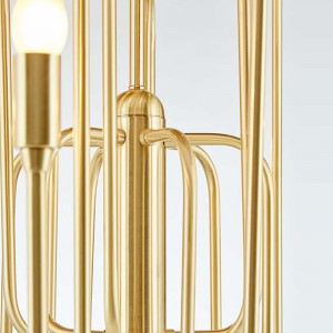 Простая Nordic Creative Iron Hotel Домашняя Люстра Km2124