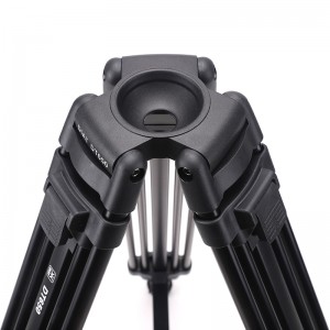Новый дизайн Diat DT650 Профессиональный штатив для видеокамеры Штатив для тяжелых условий эксплуатации Алюминиевый штатив для виде...
