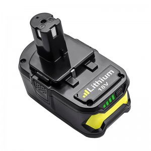 Сменные аккумуляторные аккумуляторные батареи Li-ion 4000mAh 18V для Ryobi P105, P106, P107, P108