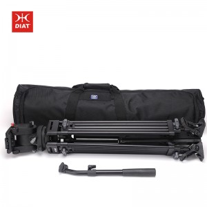 DIAT A223TVP100 Трехмерный гидравлический штатив с головкой Стабильный устойчивый штатив для камеры Стенд для видеосъемки