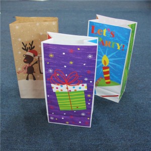 Полиграфический дизайн Бумажный пакет Маленькие подарочные пакеты Крафт Материал для упаковки сумки