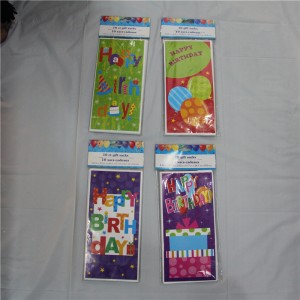 Без ручки Бумажные пакеты для партийных товаров Cookie Candy Kraft бумажный пакет