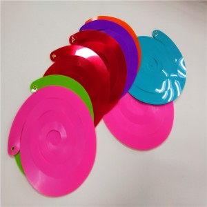 Фольга вихревой партии украшения шар висит