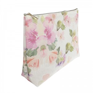 Популярная и модная косметичка из ПВХ сетки