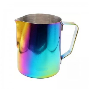 Кувшины для вспенивания молока эспрессо из нержавеющей стали на 14 емкостей для латте-арт