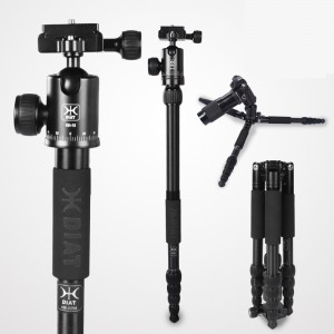 DIat AM225A + KH10 Профессиональная видеокамера штатив Открытый легкий алюминиевый штатив камеры из магниевого сплава