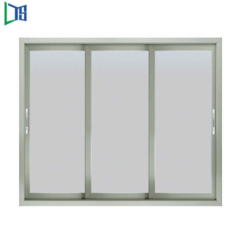 Китай Поставщик Окна и двери Производитель Алюминиевые раздвижные окна с двойным остеклением или с одинарным остеклением