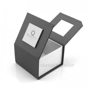 Восход Серый Цвет 1000 г Серый Борт Маленькая Коробка для Упаковки Ювелирных Изделий с Логотипом