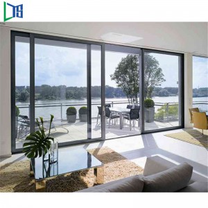 Австралия Стандартные раздвижные двери укладчика с двойным остеклением порошкового покрытия готовой марки оборудования