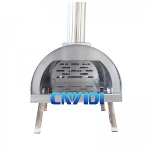 Печь для пиццы на древесных гранулах