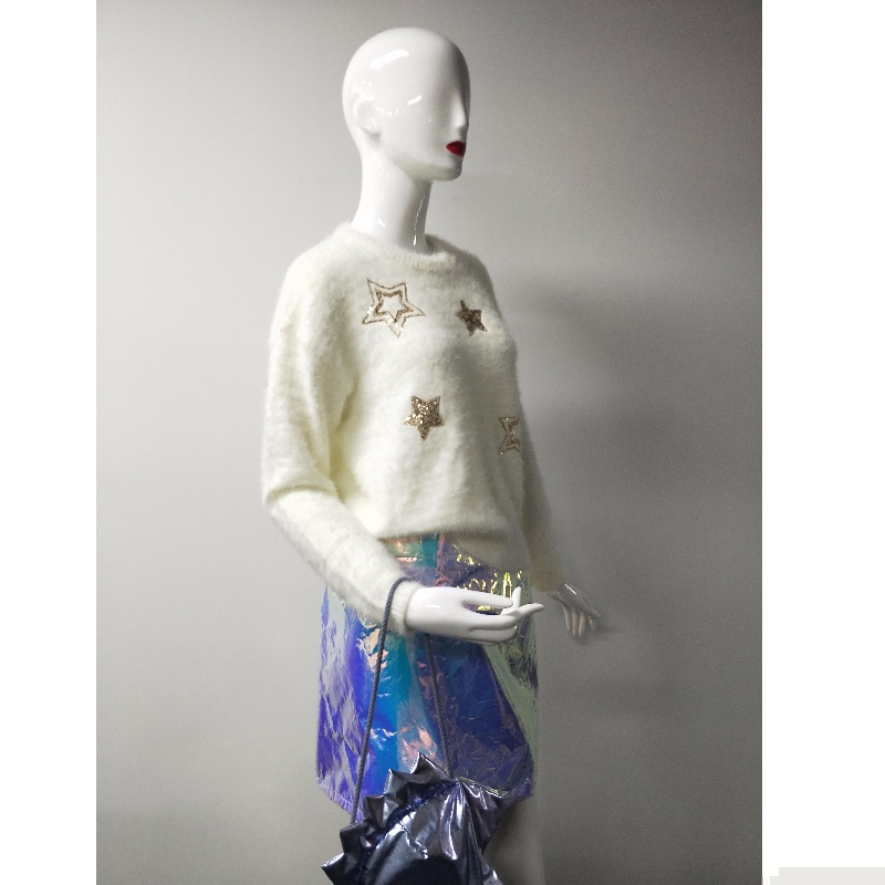 БЕЛЫЙ СВИТЕР RLWS0003F