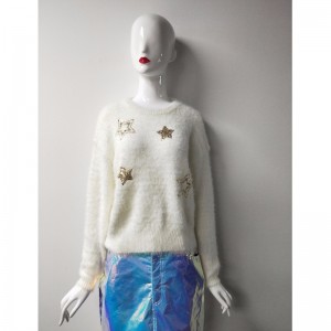 БЕЛЫЙ СВИТЕР RLWS0003F