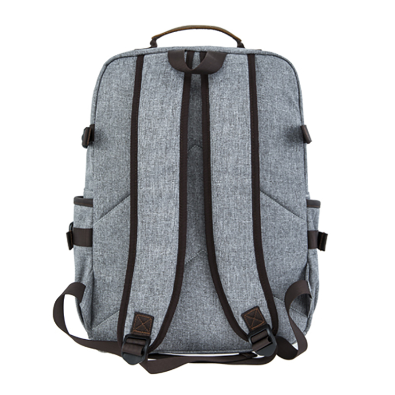 18SC-6889D Druable ткань кожаный рюкзак винтаж для делового человека, горячая распродажа мода ткани школьный рюкзак для ноутбука