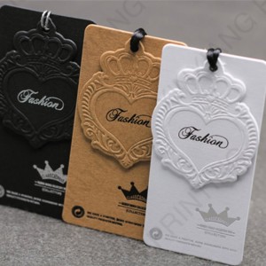 Креативная мода лейбл одежды Hangtag на заказ 02