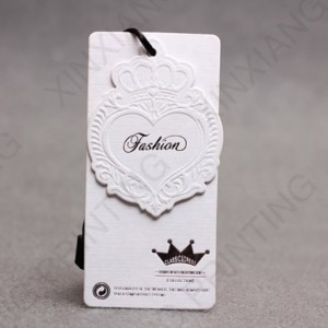 Креативная мода лейбл одежды Hangtag на заказ 02