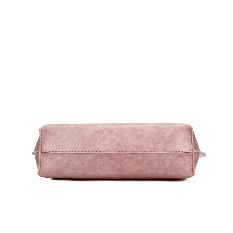 HD0823 - Фабрика сразу продаёт розовые овощные сумки из искусственной кожи для женщин