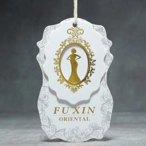 Креативная мода лейбл одежды Hangtag на заказ 8