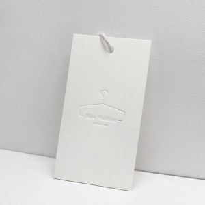 Креативная мода лейбл одежды Hangtag на заказ 8