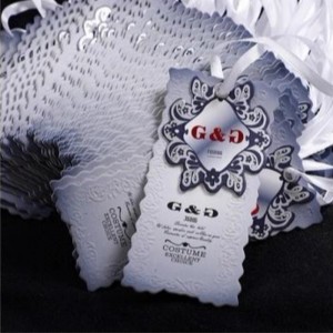 Креативная мода лейбл одежды Hangtag на заказ 12